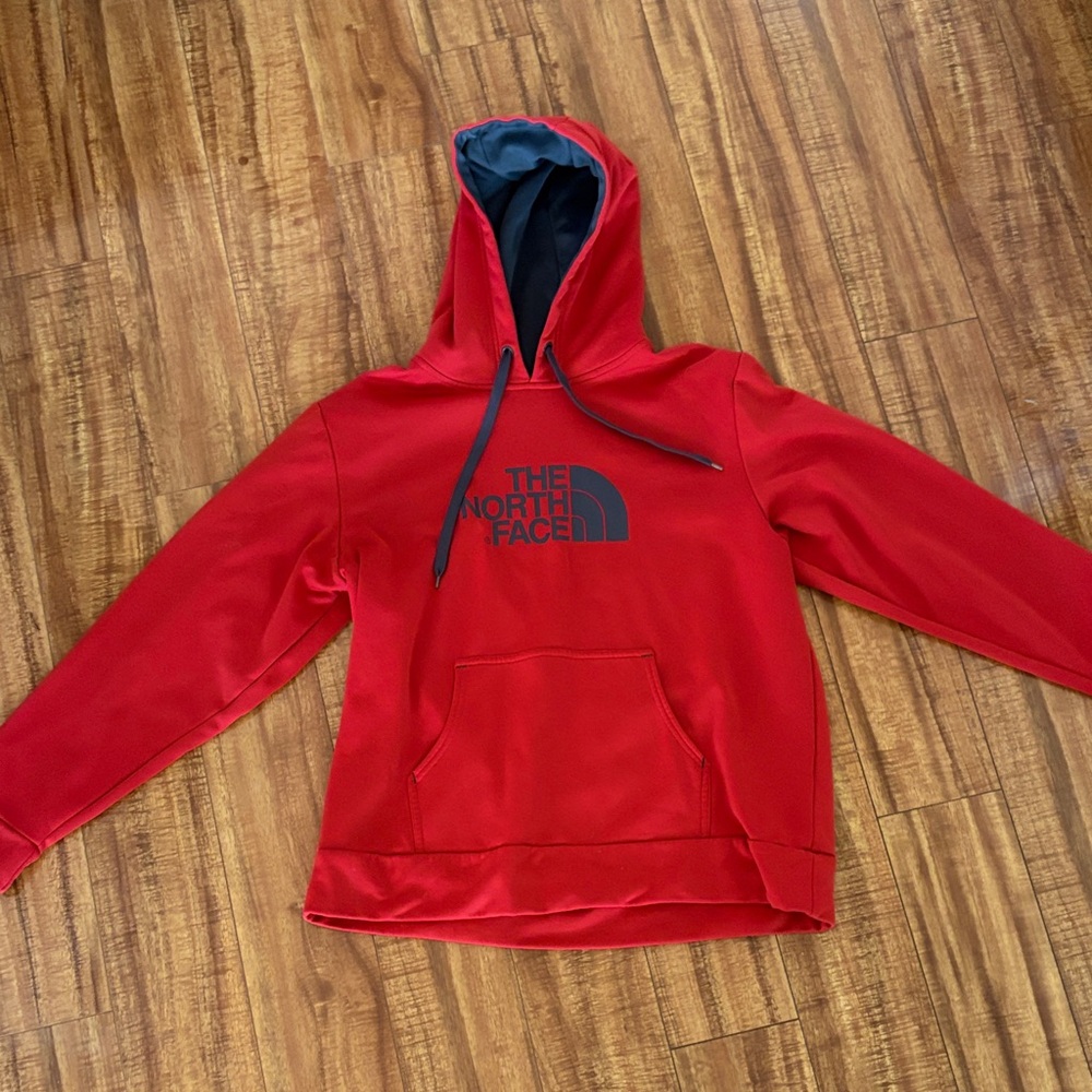 The North Face orange/red Hoodie